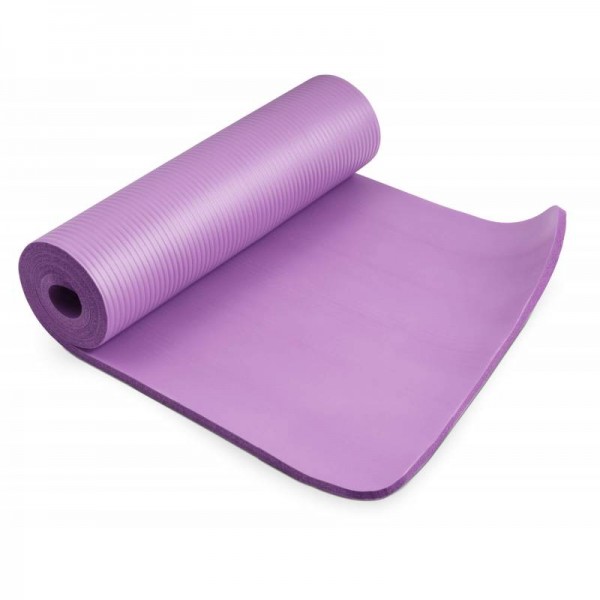 Коврик для фитнеса и йоги Hop-Sport HS-N015GM 1,5 см фиолетовый