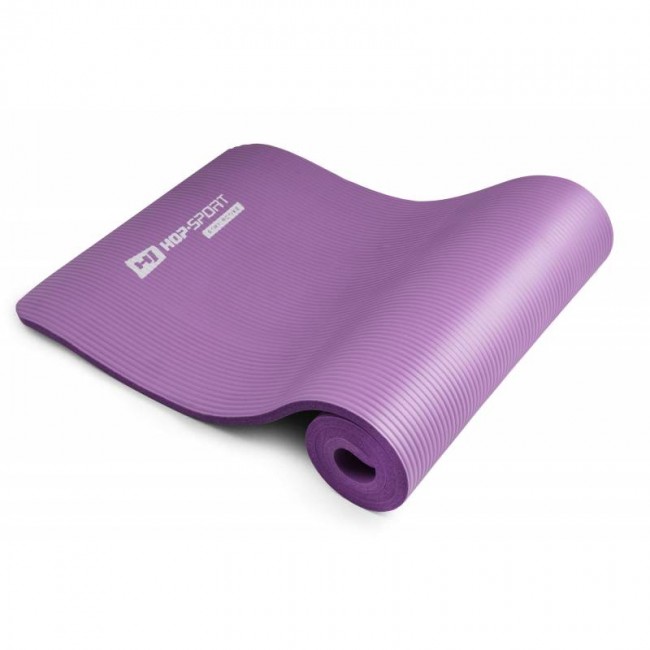 Коврик для фитнеса и йоги Hop-Sport HS-N015GM 1,5 см фиолетовый
