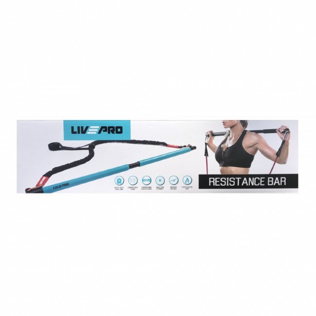 Тренажер для функционального тренинга LiveUp RESISTANCE BAR SET LP8400