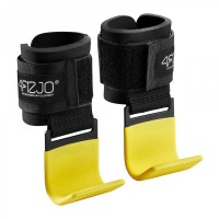 Крючки для перекладины и тяги 4FIZJO Hooks Black/Yellow (P-5907739311078)