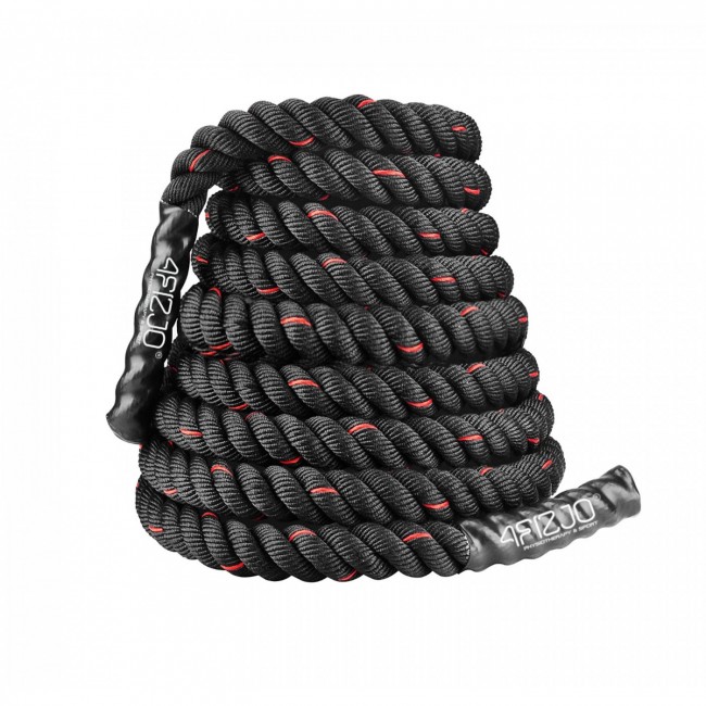 Канат тренувальний 4FIZJO Battle Rope 15 м для кросфіту Black (P-5907739312266) Канат тренувальний 4FIZJO Battle Rope 15 м для кросфіту Black (P-5907739312266)