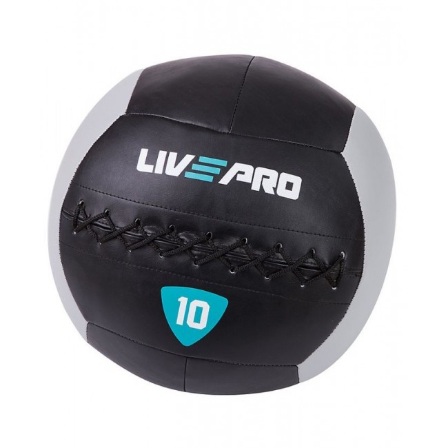 Медбол для кроссфита LivePro WALL BALL LP8100-10 Медбол для кроссфита LivePro WALL BALL LP8100-10