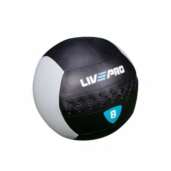 Медбол для кроссфита LivePro WALL BALL LP8100-8