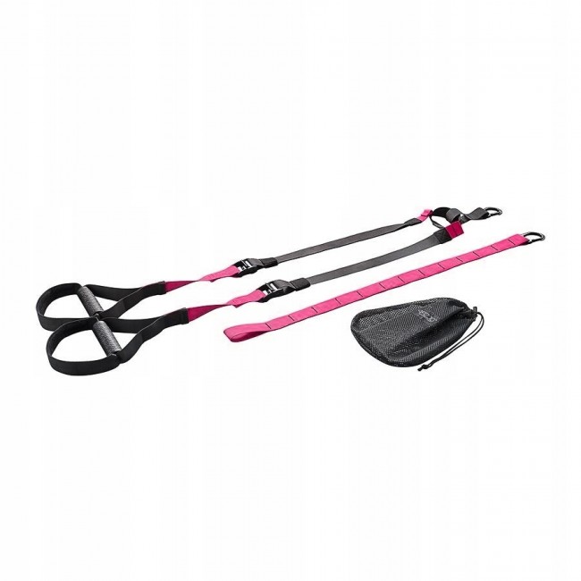 Петли для функционального тренинга 4FIZJO TRX Black/Pink (P-5907739314109)