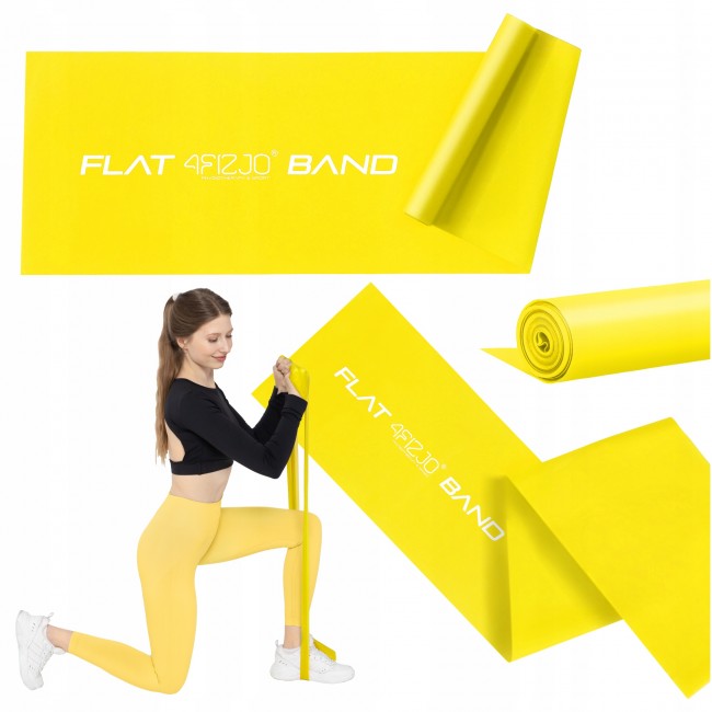 Лента-эспандер для спорта и реабилитации 4FIZJO Flat Band 200 х 15 см 1-2 кг Yellow (P-5907222931639) Лента-эспандер для спорта и реабилитации 4FIZJO Flat Band 200 х 15 см 1-2 кг Yellow (P-5907222931639)