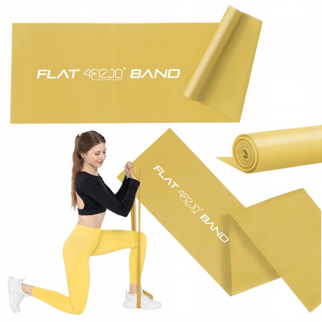 Стрічка-еспандер для спорту та реабілітації 4FIZJO Flat Band 200 х 15 cм 25-35 кг Gold (P-5907739310453) Стрічка-еспандер для спорту та реабілітації 4FIZJO Flat Band 200 х 15 cм 25-35 кг Gold (P-5907739310453)