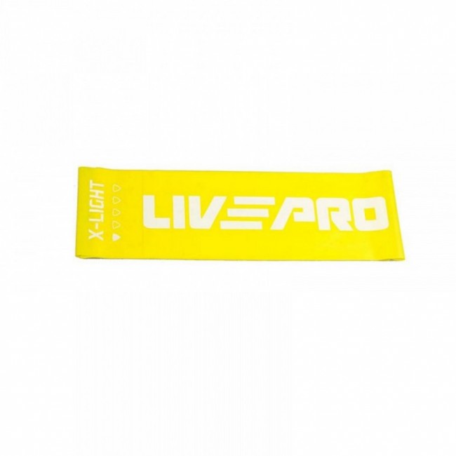 Еспандер стрічка FITNESS BAND LivePro LP8415-XL, X-LIGHT 2,3 кг Еспандер стрічка FITNESS BAND LivePro LP8415-XL, X-LIGHT 2,3 кг