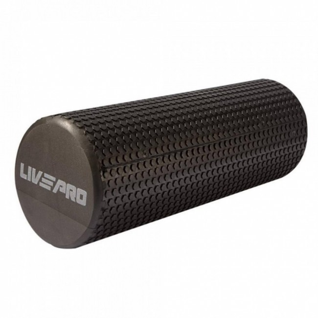 Массажный ролик FOAM ROLLER LivePro LP8230-45, 45 см Массажный ролик FOAM ROLLER LivePro LP8230-45, 45 см