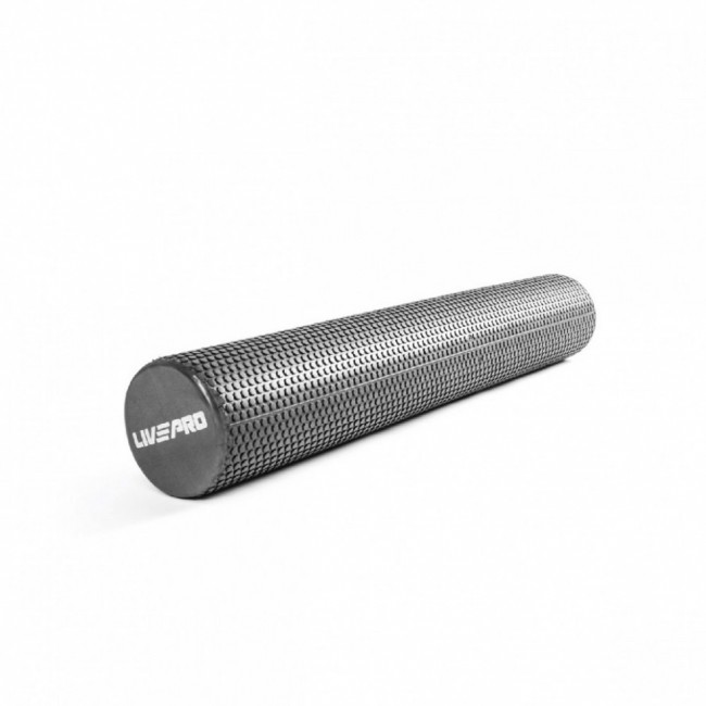 Масажний ролик FOAM ROLLER LivePro LP8230-90, 90 см Масажний ролик FOAM ROLLER LivePro LP8230-90, 90 см