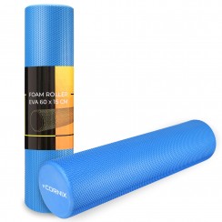 Массажный ролик Cornix EVA+ 60 x 15 см (валик, роллер) XR-0309 Navy Blue