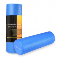Массажный ролик Cornix EVA+ 45 x 15 см (валик, роллер) XR-0304 Navy Blue