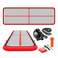 Мат гімнастичний надувний 4FIZJO Air Track Mat 600 x 200 x 20 см White/Red (P-5907739312044)