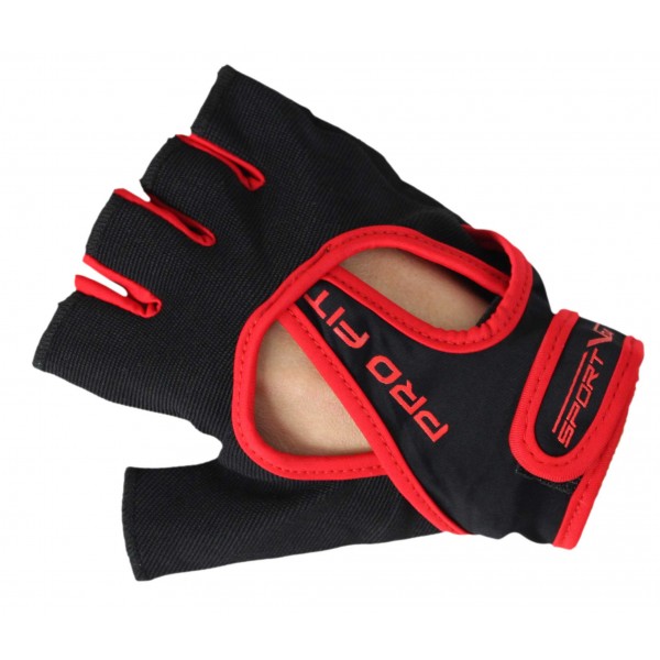 Перчатки для фитнеса SportVida SV-AG0007 (L) Black
