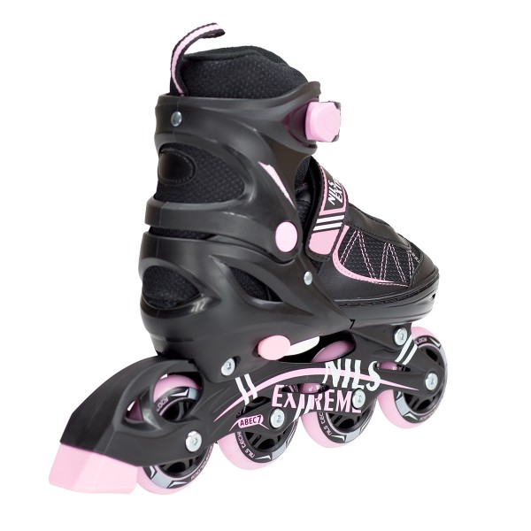 Роликовые коньки Nils Extreme NF7103A 2 в 1 Size 30-33 Black/Pink