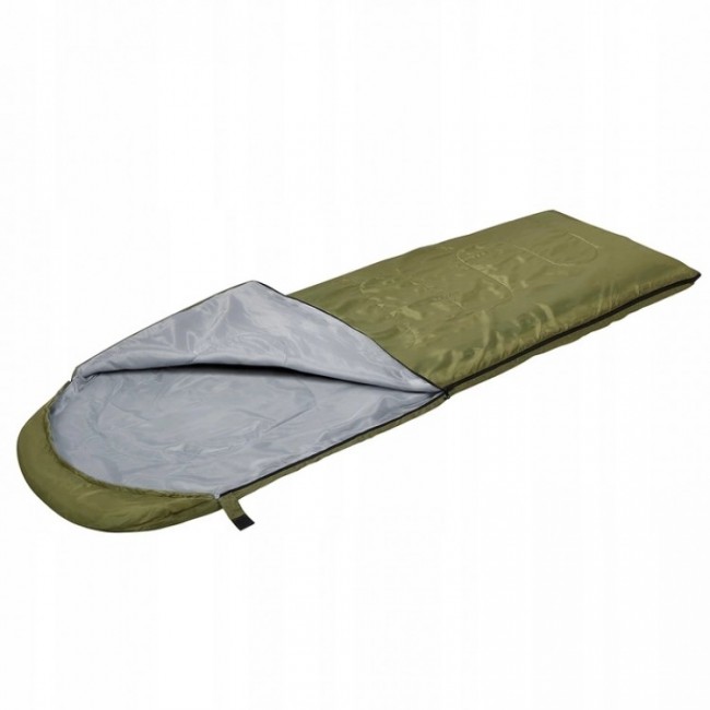Спальный мешок SportVida SV-CC0012 Green/Grey