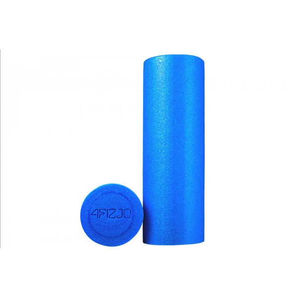 Масажний ролик (валик, роллер) гладкий 4FIZJO 45 x 15 см 4FJ1134 Blue