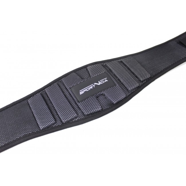 Пояс для тяжелой атлетики неопреновый SportVida SV-AG0091 (L) Black