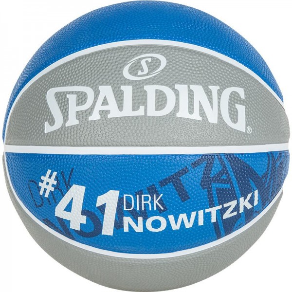М'яч баскетбольний Spalding NBA Player Dirk Nowitzki Size 7
