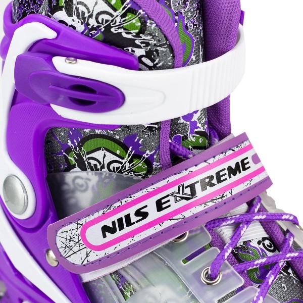 Роликовые коньки Nils Extreme NJ1812A Size 39-43 Purple