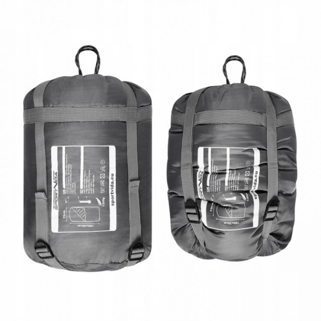 Спальный мешок SportVida SV-CC0009 Black