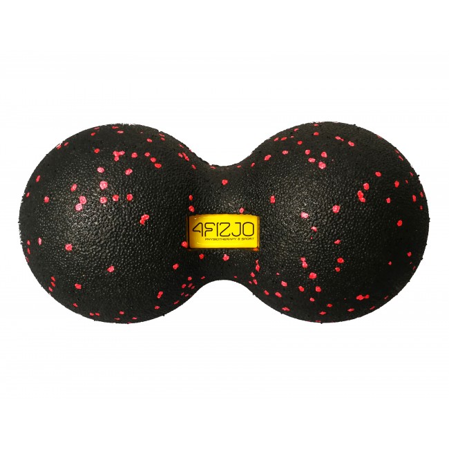 Массажный мячик двойной 4FIZJO EPP 12 x 24 см 4FJ1332 Black/Red Массажный мячик двойной 4FIZJO EPP 12 x 24 см 4FJ1332 Black/Red