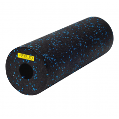 Масажний ролик для спини 4FIZJO EPP PRO+ 45 x 14.5 см (валик, роллер) гладкий Black/Blue (P-5907222931141)