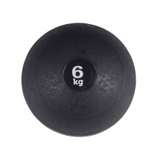 Медбол (медицинбол) для кроссфіта SportVida Medicine Ball 6 кг SV-HK0060 Black