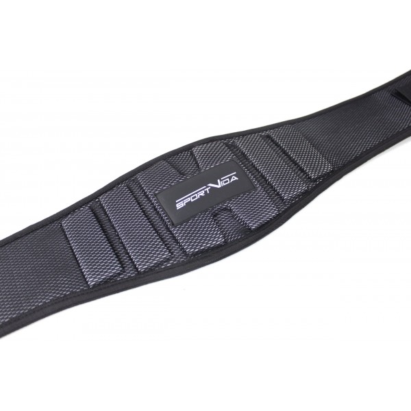 Пояс для тяжелой атлетики неопреновый SportVida SV-AG0092 (XL) Black