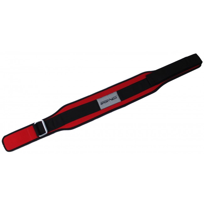 Пояс для важкої атлетики неопреновий SportVida SV-AG0102 (M) Red