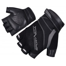 Перчатки для фитнеса SportVida SV-AG0001 (M) Black