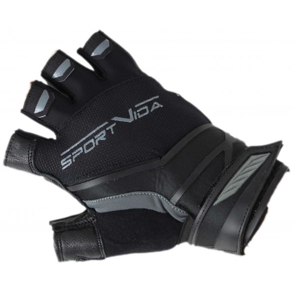 Перчатки для фитнеса SportVida SV-AG0003 (XL) Black