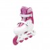 Роликовые коньки Nils Extreme NJ082 Set Size 32-35 Pink/White