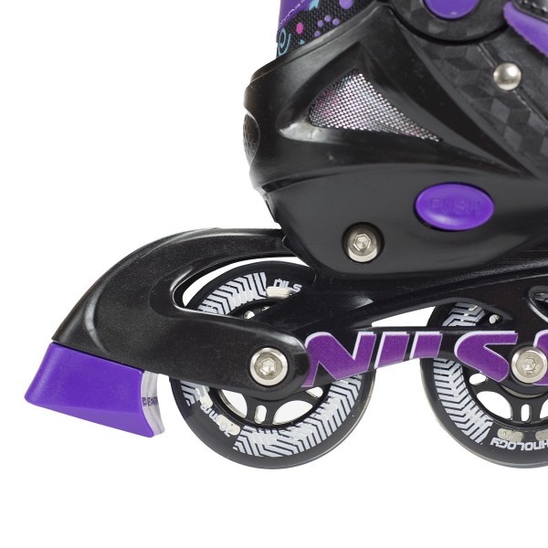 Роликовые коньки Nils Extreme NJ4613A Size 30-33 Purple