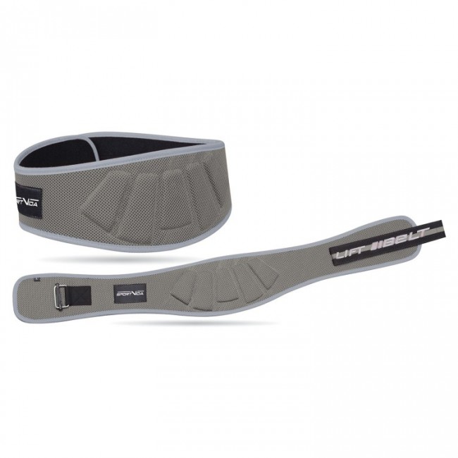 Пояс для важкої атлетики неопреновий SportVida SV-AG0082 (L) Gray