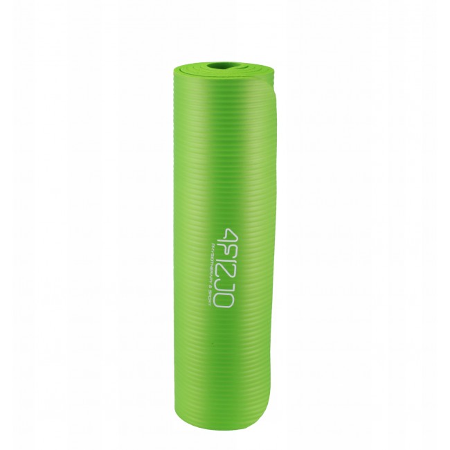 Килимок для фітнесу та йоги 4FIZJO NBR 1 см 4FJ0017 Green