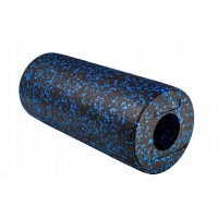 Массажный ролик 4FIZJO EPP PRO+ 33 x 14 см (валик, роллер) гладкий Black/Blue (P-5907222931417)