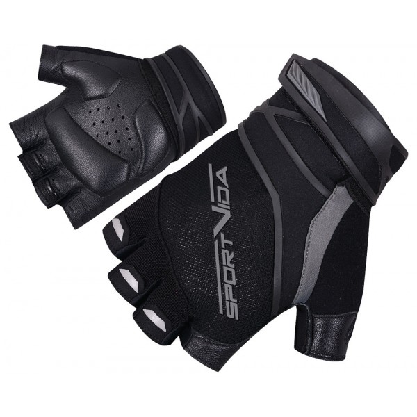 Перчатки для фитнеса SportVida SV-AG0004 (XXL) Black