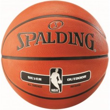 Мяч баскетбольный Spalding NBA Silver Outdoor Size 7
