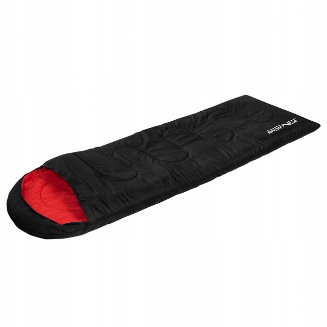 Спальний мішок SportVida SV-CC0020 Left Black / Red Спальний мішок SportVida SV-CC0020 Left Black / Red