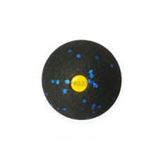 Масажний м'яч 4FIZJO EPP 8 см 4FJ1257 Black / Blue, масажер