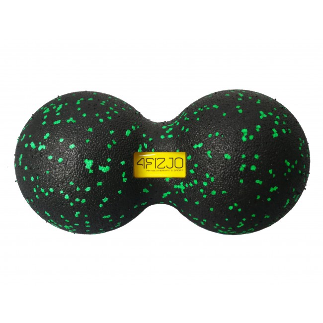 Масажний м'яч подвійний 4FIZJO EPP DuoBall 12 Black/Green (P-5907222931325) Масажний м'яч подвійний 4FIZJO EPP DuoBall 12 Black/Green (P-5907222931325)
