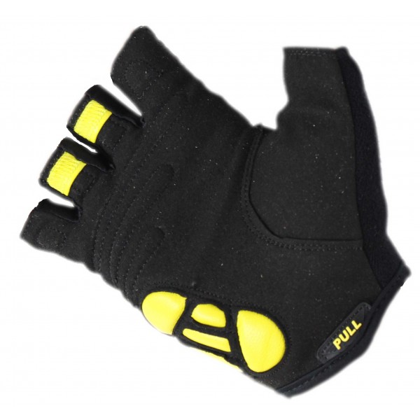 Перчатки для фитнеса SportVida SV-AG00031 (XS) Black/Yellow
