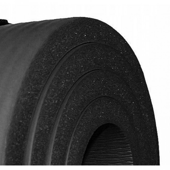 Килимок для фітнесу та йоги SportVida NBR 1 см SV-HK0166 Black