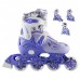 Роликовые коньки Nils Extreme NH0320A 4 в 1 Size 35-38 Blue