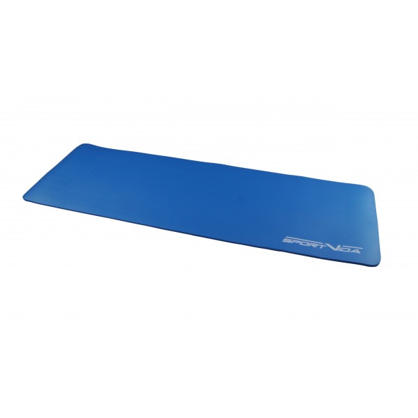 Килимок для фітнесу SportVida NBR 1 см SV-HK0069 Blue