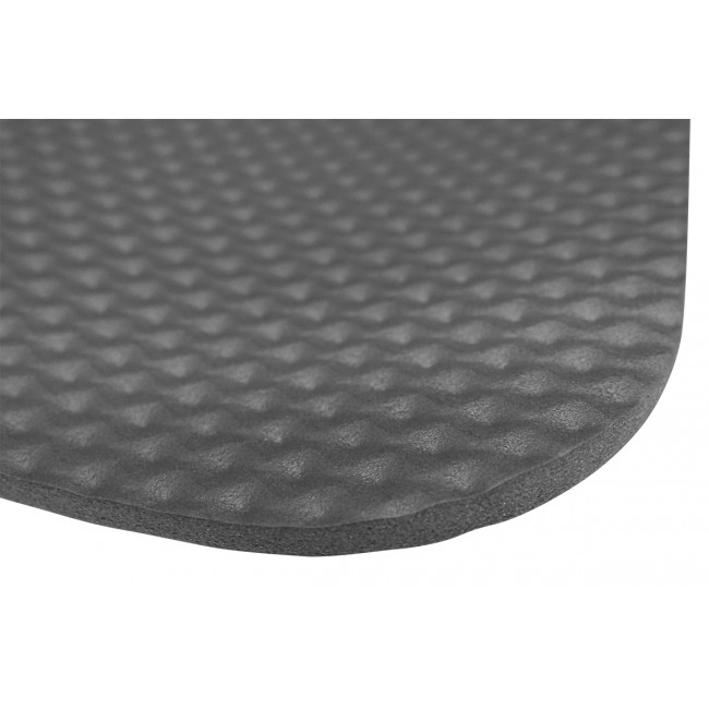 Килимок для фітнесу текстурований SportVida NBR 1 см SV-HK0070 Grey