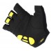 Рукавички для фітнесу SportVida SV-AG00032 (S) Black / Yellow