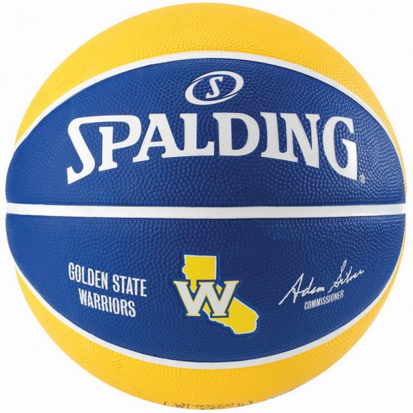 Мяч баскетбольный Spalding NBA Team GS Warriors Size 7