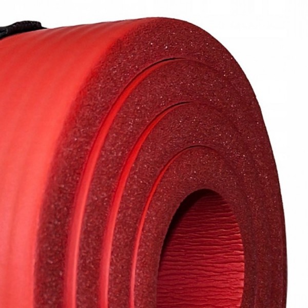 Килимок для фітнесу та йоги SportVida NBR 1.5 см SV-HK0073 Red
