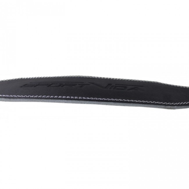 Пояс для важкої атлетики шкіряний SportVida SV-AG0057 (L) Black
